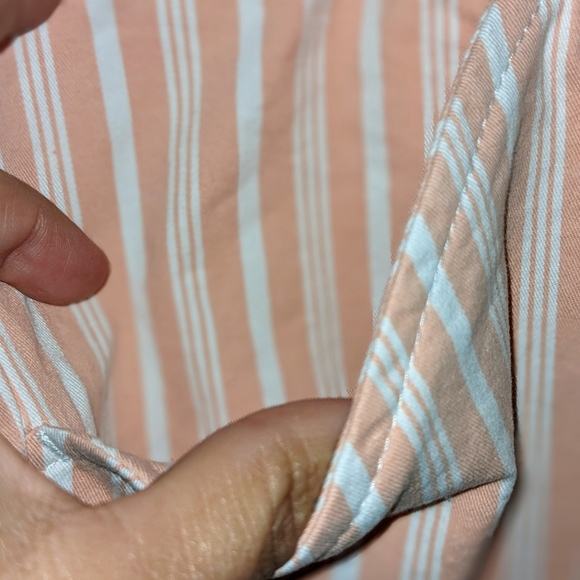 Lee Women's Legendary Regular Fit Chino Bermuda Stripped Bud Stripe Size 12 NWOT - Picture 7 of 11